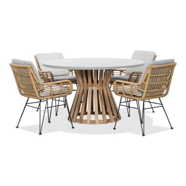 van Huizen Tuinset 5 delig (Inclusief kussenset) - Afbeelding 2