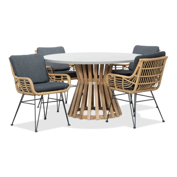 van Huizen Tuinset 5 delig (Inclusief kussenset) - Afbeelding 4